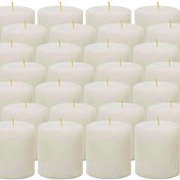 Unscented Votive Candle Pack Of 42 ( 40mm*40mm, Burning time 9 hours Each ) Candle-image-31