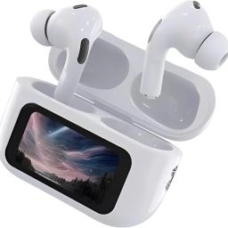 spellcell Touch Display earbuds with Fast Charging 60 hours playtime Comfortable Music Bluetooth Headset image 5