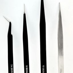 4 In 1 Stainless Steel Tweezers Combo Set With jewellery repair-15