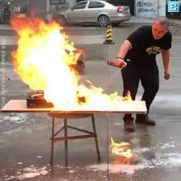 Aluminum 500 ml Fire Extinguisher Spray Without Stand Pack of 01 Fire Extinguisher Mount-image-94