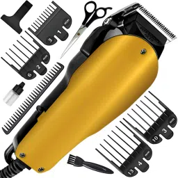 QGS Men’s AV Powerful Hair Clipper Professional Beard Moustache Hair Cutting Trimmer Grooming Kit 0 minRuntime 8 Length Settings-image-53