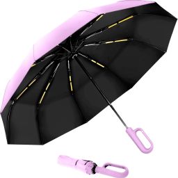 UV Protect 3 Fold Travel Windproof Automatic Men,Women,Kids,Girls,Boys, Rain Sun Umbrella-picture-33
