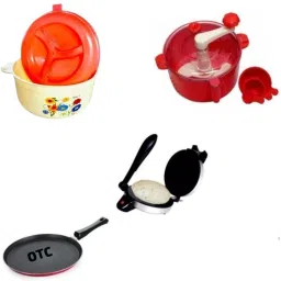 Free Dosa Tawa Combo Of RM-3100 Electric Non Stick 1 Year Warranty CPM-10 Roti and Khakra Maker-6