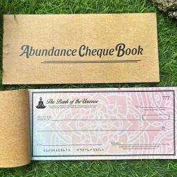 Abundance Cheque Book-Law Of Attraction, Money Manifestation 1-Part Checks for Vision Board-image-90