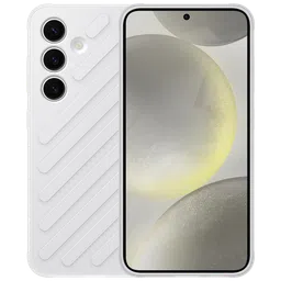 SAMSUNG Shield Back Cover for SAMSUNG Galaxy S24 (Durable and Modern, Light Gray)-28