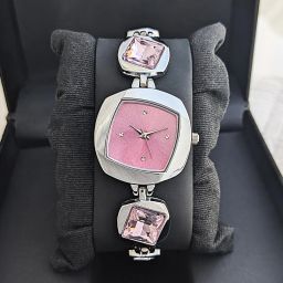 Luxury Watch for Women & Girls | Elegant Party Wear Watch | Fancy Wrist Watch Analog Watch - For Women NSW-12-SILVER,PINK-23