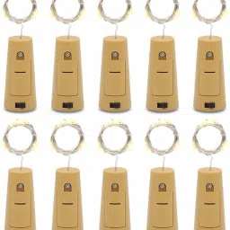 20 LEDs 1.98 m Yellow Steady String Rice Lights-image-88