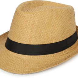 ZACHARIAS Paper Jute Fedora Hat Cap-image-73
