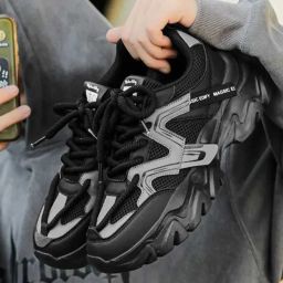 BLACK SHOES PREMIUM QUALITY SNEAKERS Sneakers For Men-28