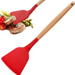 oicia Wood Spatula_Red_1pcs Lifting Spatula-picture-25