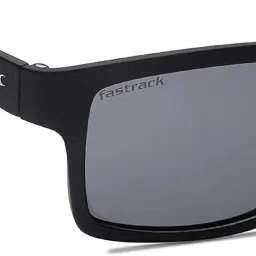 fastrack Polarized Retro Square Sunglasses (57) image 4