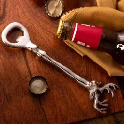 GIBOX Antler Beer Wine Bottle Opener for Bar Antique Vintage Finish for Bar Accessory Baware-picture-30