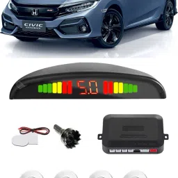 PKNA0791 White Car Reverse Parking Sensor with LED Display 4 Sensor PKNA0791 Parking Sensor-14
