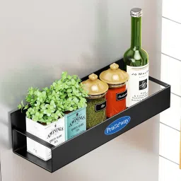 Containers Kitchen Rack Magnetic Rack for Refrigerator, Moveable Magnetic Organizer for Jars & Bottles Iron-image-99