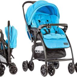 Grand baby Stroller - Sea Green Stroller-image-84