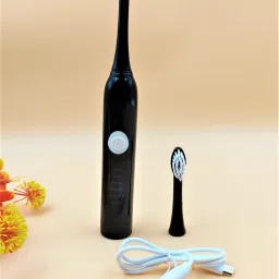 Paper Bear Rechargeable Black different mode Electric Toothbrush Electric Toothbrush-image-1