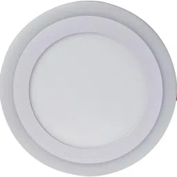 million Retro Round LED Panel Light 3+3 Watts | Dual Color (White & Warm White) Ceiling Light Ceiling Lamp image 3