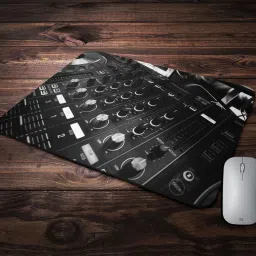 BLISSart Mousepad For Laptops Computer Gaming Mouse Pad HD Printed-Music Amplifier Non Slip Base Mousepad image 2