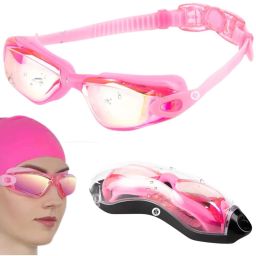 Anti Fog , UV Protection Swimming Goggles for Adults Men & Women-image-75