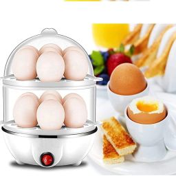 fireproxy Double Layer Egg Boiler Electric Automatic Off 14 Egg Poacher(Multi Color) Double Layer Egg Boiler Electric Automatic Off 14 Egg Poacher(Multi Color) Egg Cooker image 3