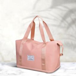 Foldable Travel Duffel Bag Large Capacity Folding Small Travel Bag - Large-image-49