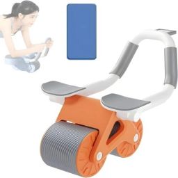 Roller with Elbow Support, Automatic Rebound Abdominal Wheel Ab Exerciser-24