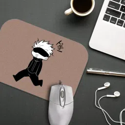 Replix Anime Gojo Printed Mousepad with Smooth Mouse Control for Laptop, MacBook Pro Mousepad image 3
