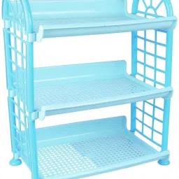 Plastic 3 Layer Plastic Rack Storage Basket Multipurpose Kitchen Storage Organizer Storage Basket-image-46