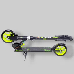 Kids scooter for boys and girls with big colourful wheels, adjustable height-image-31