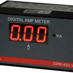 Cautoni Swastik DPM-491A , 96x48 Digital ampere meter for panel Multipurpose Controller image 2