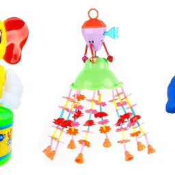 Merry.go Round for Infants.Toy (Jhoomer) Soothing Sound with Drummer,Toys Rattle-5