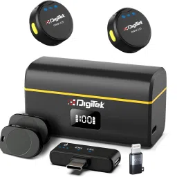 DWM-115 2-in-1 40m Range Noise Reduction 2.4GHz Microphone-31