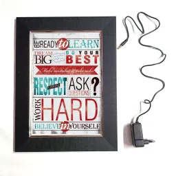MOTIVATION LED FRAME 11.5 BY 15.55 15.5 inch LED PHOTO FRAME-2
