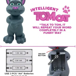 just97 Talking Tomcat, A Intelligent Tom CAT with Touching, Talking & Voice Feature. image 3