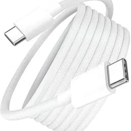AACL Type C 1 m Original Charging Type C to C Data Cable 20w Compatible with iPhone 15/15 Plus/15 Pro Max iPhone 16/16 Plus/16 Pro/16 Pro Max Only Cable image 3