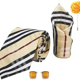 AXLON Silk Cufflink & Tie Pin Set-image-70