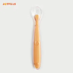 Silicone Baby Feeding Spoon with 100% Ultra Soft Silicone Tip 4 M+- Slicone-15