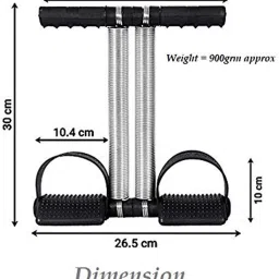 appgen New tummy trimmer with double spring and soft grip handle Ab Exerciser image 3