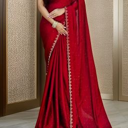 Self Design Bollywood Georgette Saree-image-74