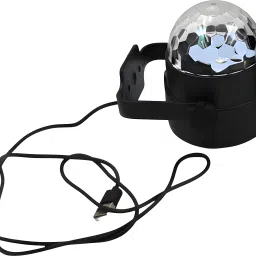Light Led Crystal Rotating Ball Strobe Lighting with Remote for Birthday Wedding Dual Disco Ball-41