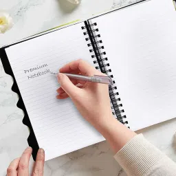 maxjet Single Ruled Soft Cover 5 Subject Spiral Binding Notebook A5 Size A5 Notebook Single 300 Pages image 3
