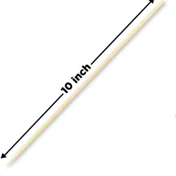 Satay Sticks/Barbecue Sticks Wooden Satay Stick -10 Inches,Bamboo Kebab Skewers/ Disposable Bamboo Roast Fork-image-14
