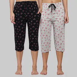 anixa Women Multicolor Capri-picture-8