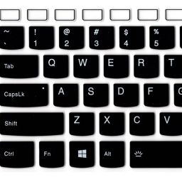 Saco Silicone Keyboard Cover Compatible with Lenovo Ideapad 5 14",Lenovo Yoga 5i 7i 9i 2-in-1, Idepad S540, IdeaPad Slim 5i 7 Keyboard Skin image 2