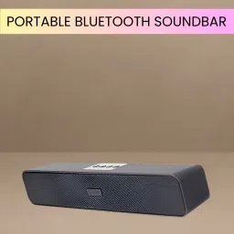 SACRO Bluetooth (PORTABLE HOME TV SOUNDBAR) Dynamic Thunder Sound, 2400mAh BatteryX374 20 W Bluetooth Soundbar-image-70