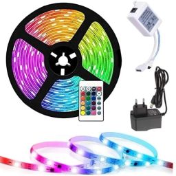 80 LEDs 4 m Multicolor Color Changing Strip Rice Lights-20
