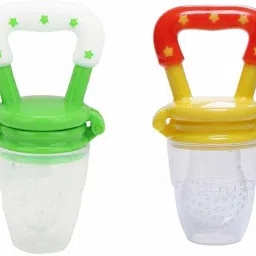 PREMIUM FRUIT FEEDER combo yellow and green Teether-23