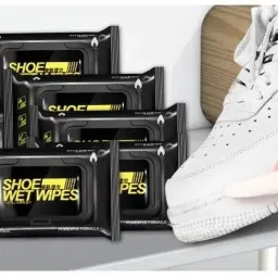 Bluejack Shoe Wipes Wipes (3 Pack of 240 Pcs) Instant Cleaner Shoe Cleaning Wipes Cleaner-image-2