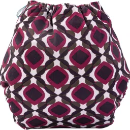 bumberry Abstract Print Reusable Pocket Adjustable Cloth Diaper With 1 Microfiber Insert For Babies (3-36 Months) image 2