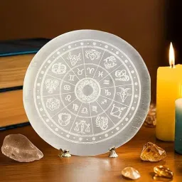 Selenite Charging Plate for Crystals | Purify & Amplify Energy Decorative Showpiece - 4 cm-image-73